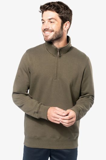 Image produit Sweat-shirt col zippé k487