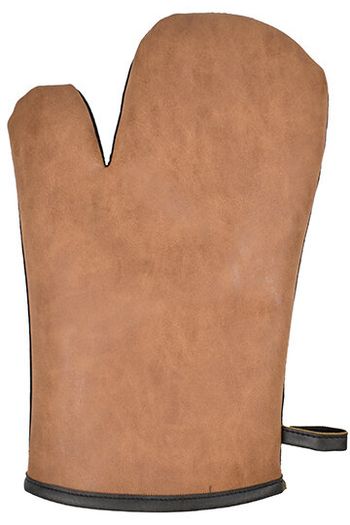 Oven glove Gant de four coton 5360 - Brown / Darkgrey