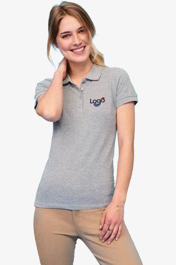 Image produit People Polo kvinna kvalitet bomull 11310