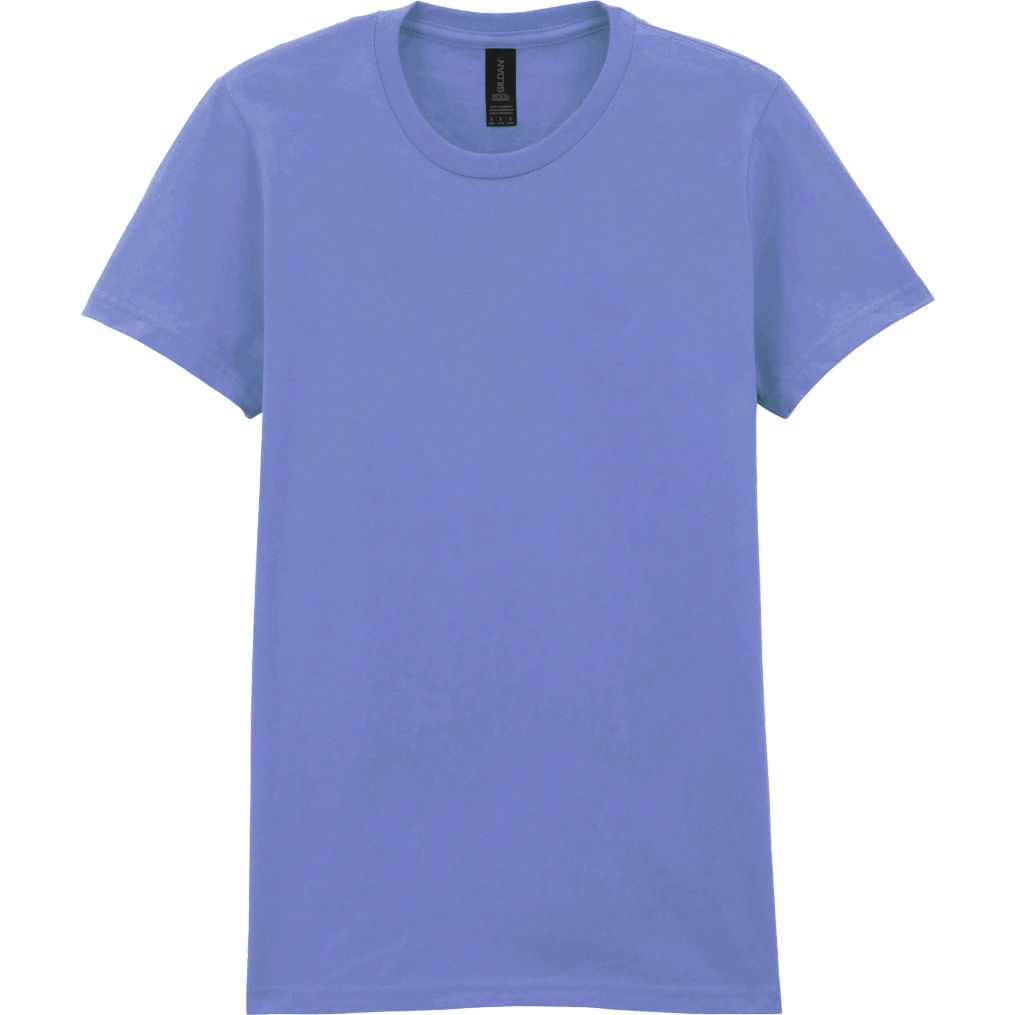 Image produit Camiseta feminina Softstyle™ de peso médio 65000l