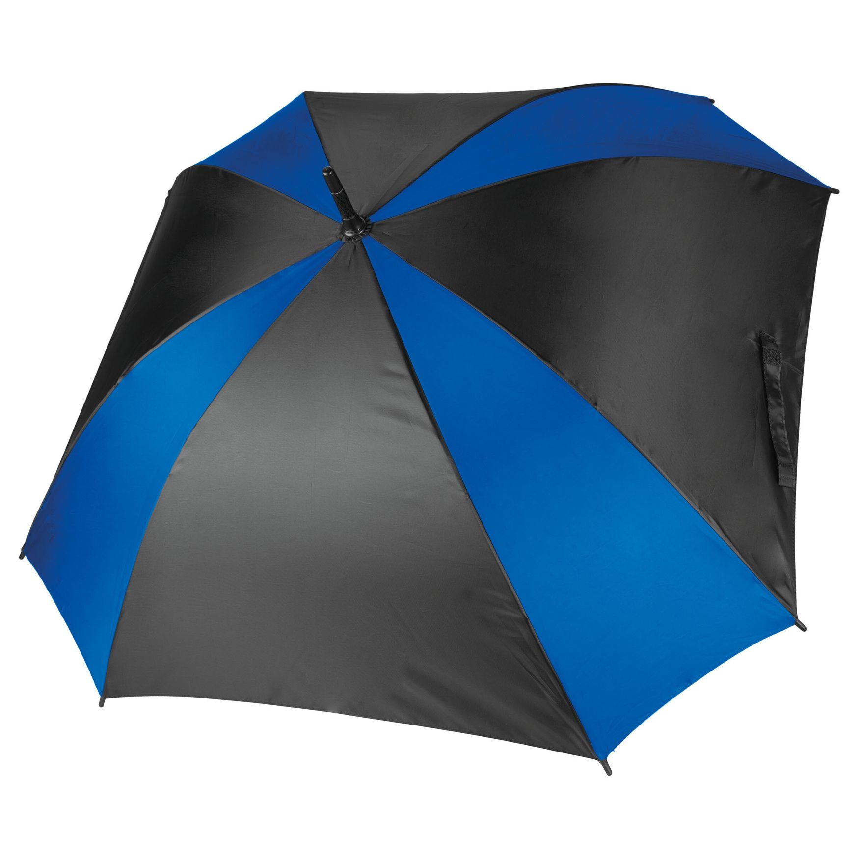 Ombrello quadrato manuale ki2023 - Modello quadrato funzionale - Black royal blue