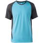 Image produit T-SHIRT HOMME BICOLORE MANCHES COURTES COL ROND KARIBAN SPORT