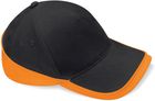 black/orange