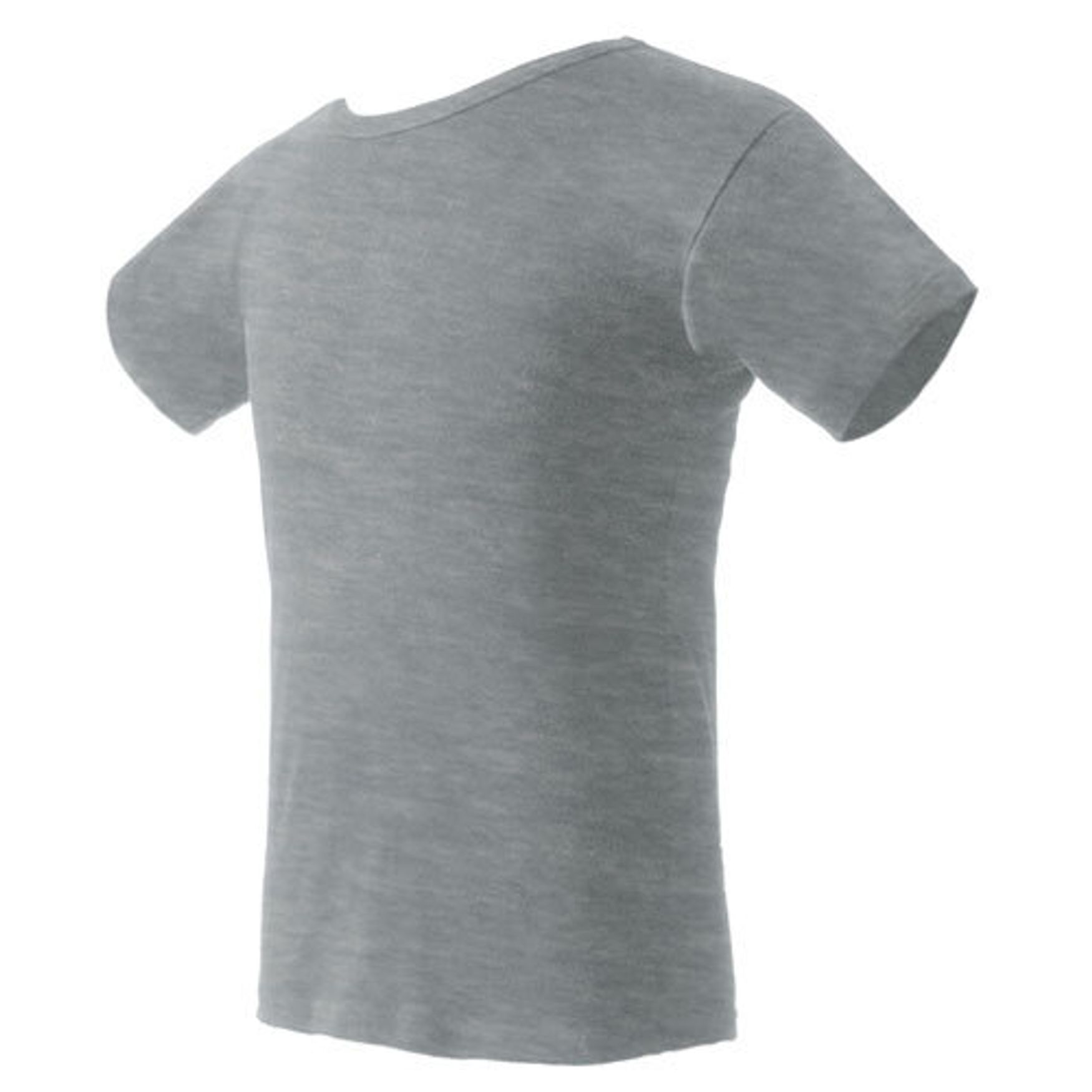 Maglietta k1 Maglietta cotone medio personalizzazione - Grey melange