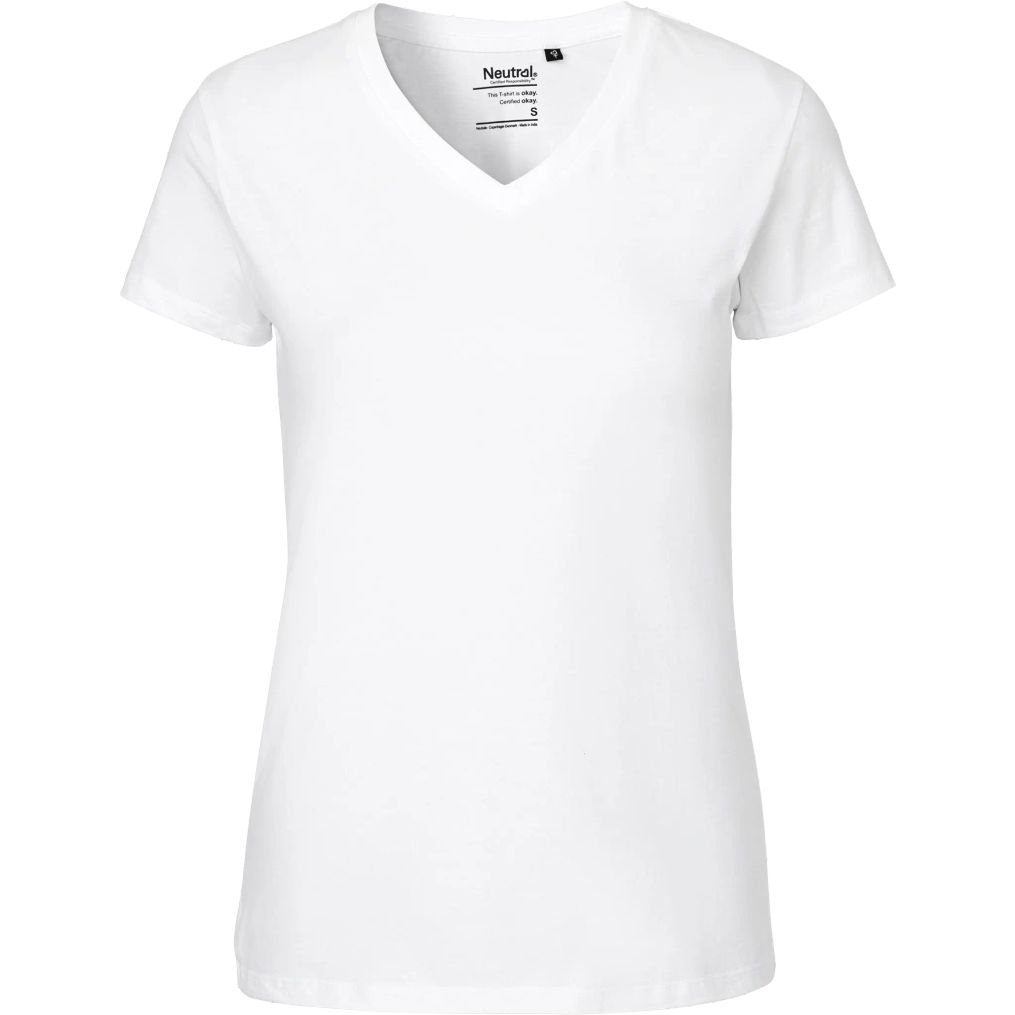 Image produit Ladies v neck t Shirt o81005