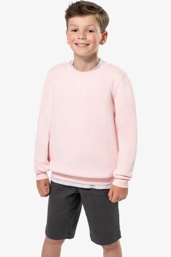 Image produit Sweat-shirt ecológico de colar redondo infantil k4026