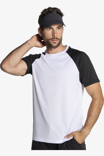 Image produit Sport contrast man T-shirt polyester baseball sportctrm