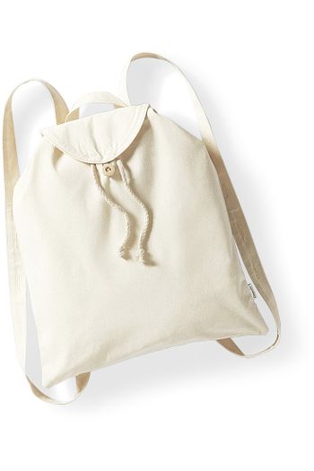 Organic Festival Rucksack Bio-Baumwolltasche w185 - Natural