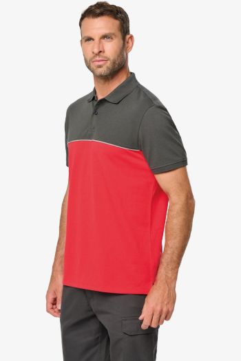 Image produit Polo bicolor ecológico wk210