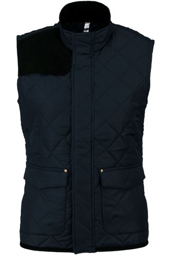 Bodywarmer matelassé femme k6125 - Navy / Black