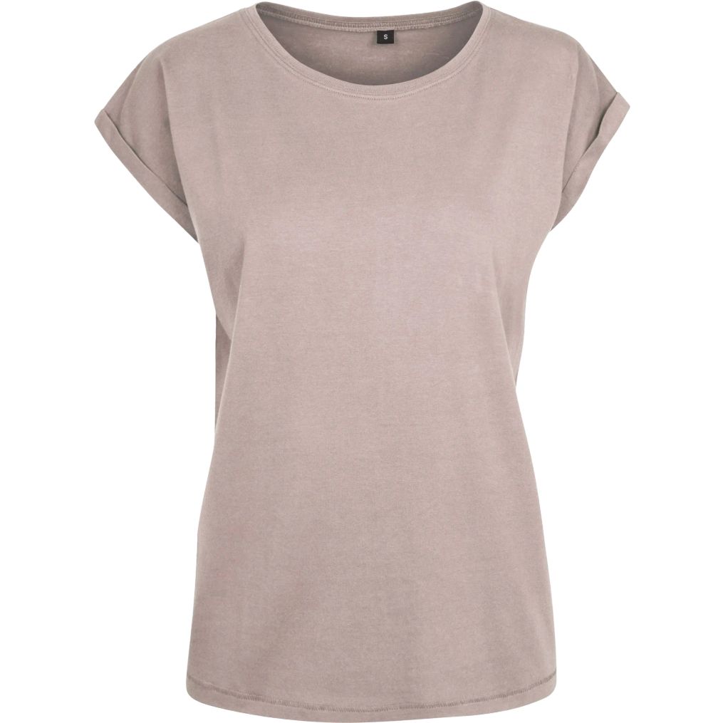 Image produit Ladies extended shoulder tee T-shirt coton viscose by021