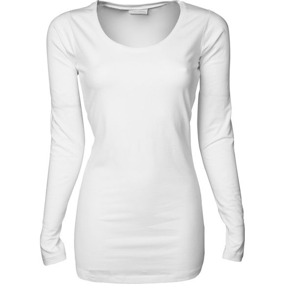 Image produit Ladies stretch long sleeve tee extra long 457