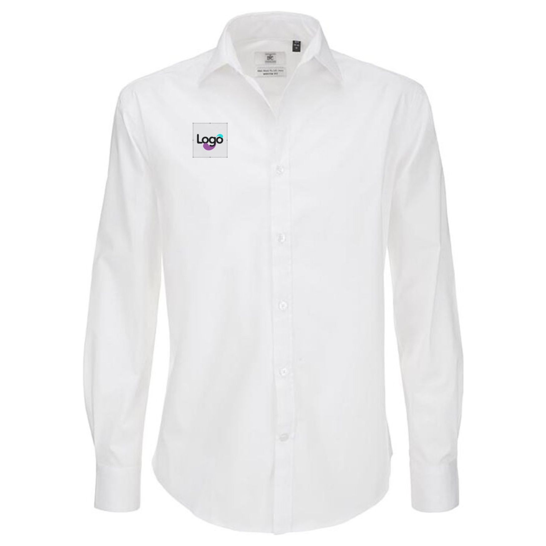 Black tie lsl /men smp21 personalisatie - White