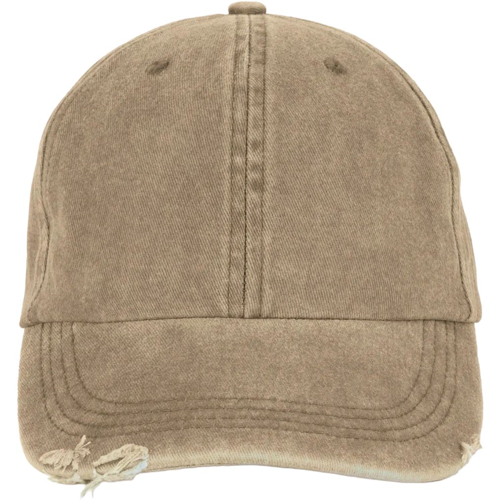 Image produit Vintage-Cap im Used-Look mit Rissen, 6-Panel kp235