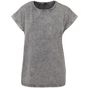 Image produit Ladies acid washed extended shoulder tee by053