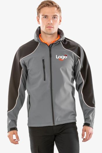 Image produit Giacca softshell con cappuccio Ice fell r118