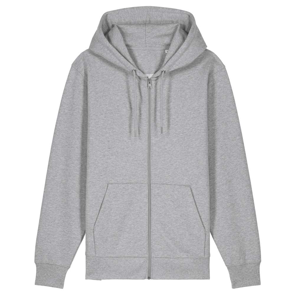 Cultivator 2.0 Vêtement coton zippé personnalisation stsu179 - Heather grey